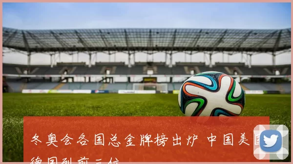 冬奥会各国总金牌榜出炉 中国美国德国列前三位